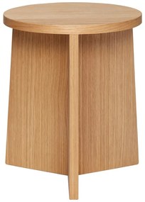 Stolička v dekore duba v prírodnej farbe Split – Hübsch