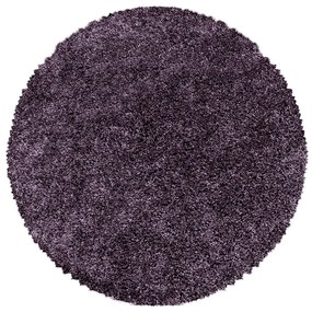 Koberce Breno Kusový koberec SYDNEY kruh 3000 Violet, fialová,160 x 160 cm