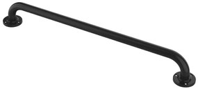 Spirella Držadlo do kúpeľne SAFE, čierna, 60 cm