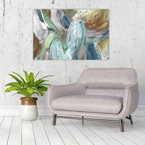 Obraz - Abstraktné maľba postavy (90x60 cm)