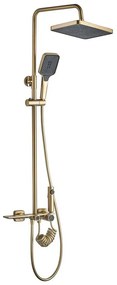 Sprchová sada Helix Zlatá brúsená Rea P6621