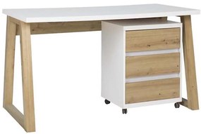 Set Iga I Písací stôl + Skrinka na kolieskach