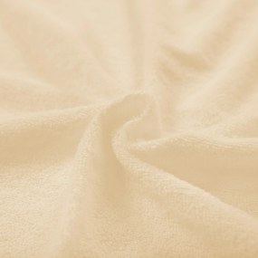 FROTÉ PRESTIERADLO PREMIUM 110X200 CM SVETLOBÉŽOVÉ