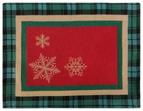 VIANOČNÉ GOBELÍNOVÉ PRESTIERANIE NA STÔL CHERRY 35X45 CM VZOROVANÁ