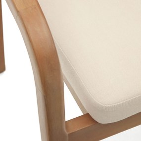 Záhradná stolička laret biela MUZZA