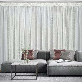ZÁCLONA NA PÁSKE HERA 300X270 CM VZOROVANÁ