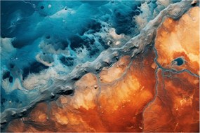 Obraz - Voda a oheň (90x60 cm)