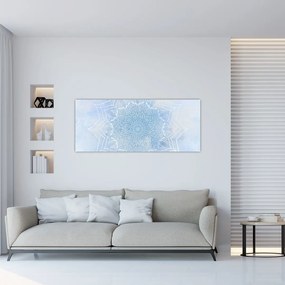 Obraz - Zimná mandala (120x50 cm)