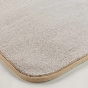 Béžová WC kúpeľňová predložka 45x45 cm Vitamine – douceur d'intérieur