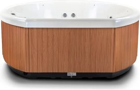 Hanscraft Vírivka OKA WAVE 3 Farba bočníc: Teak, Farba škrupiny: Tuscan sun