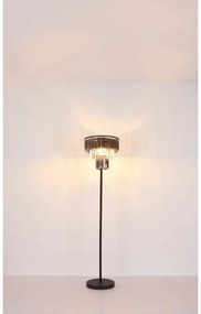 Globo 15695S - Stojacia lampa NAXIS 3xE27/40W/230V pr. 40 cm čierna
