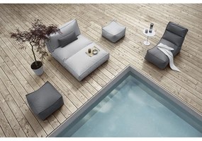 Svetlosivé záhradné ležadlo Blomus Cloud