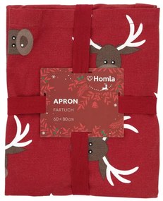 Kuchynská zástera REINDEER červená 833040