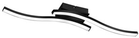 LED stropné osvetlenie Reality Route čierna R62472132