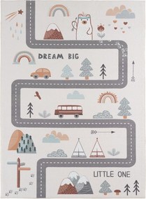 Krémovobiely prateľný detský koberec 140x200 cm Coco 1134 – Ayyildiz Carpets