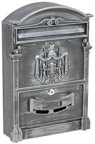 Poštová schránka RICHTER BK301, Čierná prášková