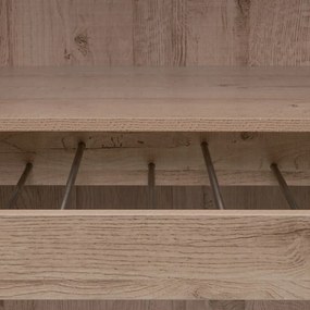 Otvorená modulárna skriňa v dekore duba v prírodnej farbe 60x180x45 cm Modular – Casa Selección