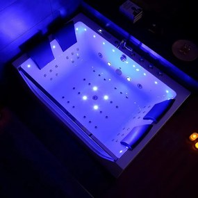 Terra Hydromasážna vírivá vaňa NIKE 937 180x120 s ohrevom vody