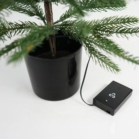 Umelý vianočný stromček NORDIC s LED osvetlením, 60 cm