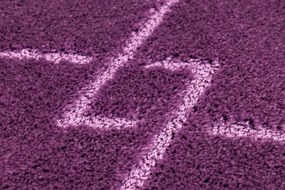 Kúpeľňový koberček MORENO fialový