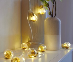 Svetelná reťaz s LED žiarovkami