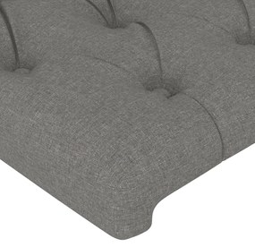 Čelo k boxpringovej posteli 90 cm tmavosivé