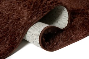 TA Koberec HNEDÉ HODVÁBNE VLÁKNO Rozmer: 80x150 cm