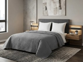 Prehoz na posteľ CALDERA, sivý Rozmer: 170 x 210 cm