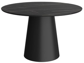 Jídelní stůl STELLA 120 cm černý mramor