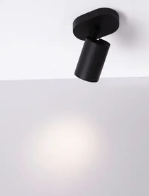 Minimalistické bodové svietidlo Esto Čierna