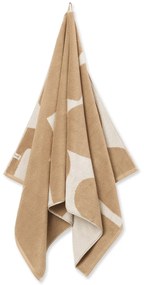 Ferm Living Bavlnená osuška Ebb Sand 140 x 70 cm