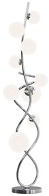 Wofi 3014-907 - LED Stojacia lampa NANCY 9xG9/3,5W/230V lesklý chróm