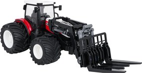 Ramiz Červený RC traktor s prívesom na prepravu zvierat na diaľkové ovládanie