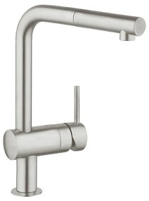 GROHE Minta - Páková drezová batéria, supersteel 32168DC0