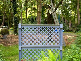 KHW Kvetináč s mriežkou, 110 l (sivá)  (100290574)