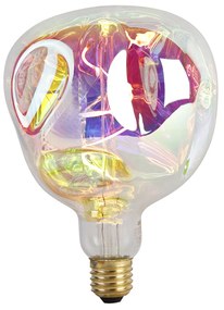 E27 stmievateľná LED lampa G125 rainbow 4W 200 lm 1800K