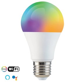 LED E27 8,5W Tuya app, RGBW, WiFi, stmievateľná