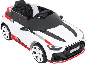 Ramiz Audi RS6 Avant GT elektrické autíčko pre deti biele
