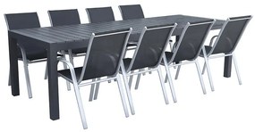 Set záhradného nábytku VIKING XXL +8x ALINA