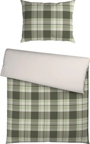 XXXLutz OBOJSTRANNÁ POSTEĽNÁ BIELIZEŇ, vzhľad ľanu, zelená, 140/200 cm Novel - Obliečky & plachty - 005397009001