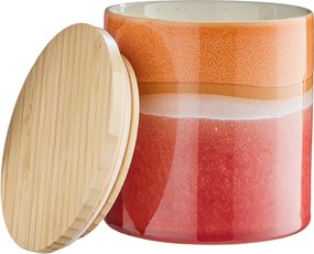 MEDLEY Dóza 12 cm - červená/oranžová
