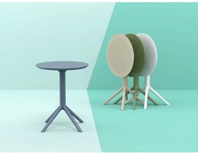 SKY FOLDING Ø60 sklopný záhradný stôl sky folding Ø60