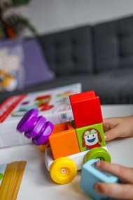SmartMax - Moja prvá magnetická stavebnica s autom 2v1