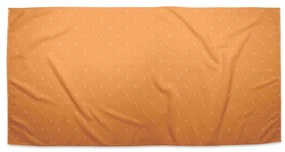 Sablio Uterák Biele čiarky na oranžovej - 70x140 cm