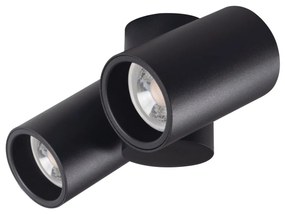 KANLUX Stropné bodové LED osvetlenie DULOS, 2xGU10, 10W, čierne