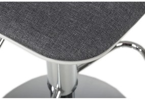 Barová stolička G21 Lima látková, gray 60023301