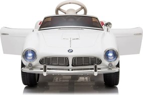 LEAN CARS BMW Retro biele auto na batérie