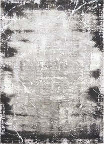 Koberec Mitra 3002 sivý – obdĺžnikový vzorovaný koberec Rozmer: 120x180 cm