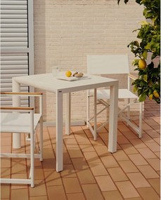 Hliníkový záhradný jedálenský stôl 77x77 cm Culip – Kave Home