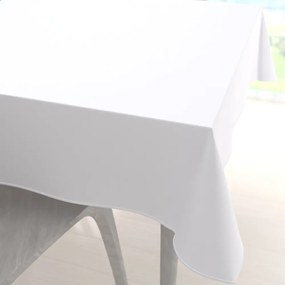 Biante Dekoračný štvorcový obrus Rongo RG-031 Studený biely 70x70 cm